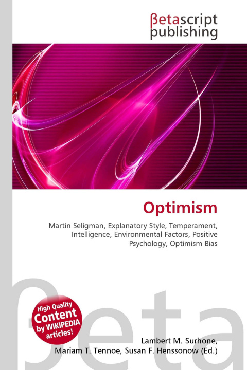 Kniha Optimism Mariam T. Tennoe