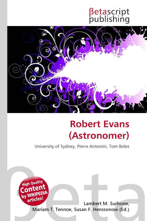 Kniha Robert Evans (Astronomer) Mariam T. Tennoe