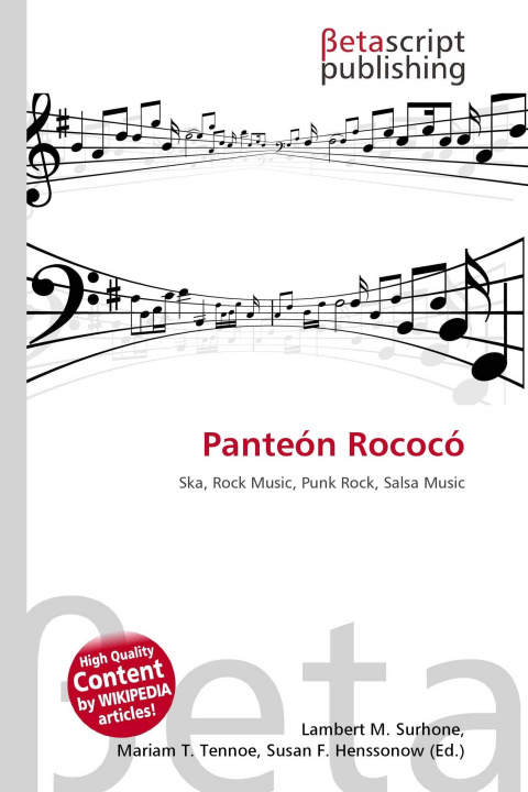 Kniha Panteón Rococó Mariam T. Tennoe