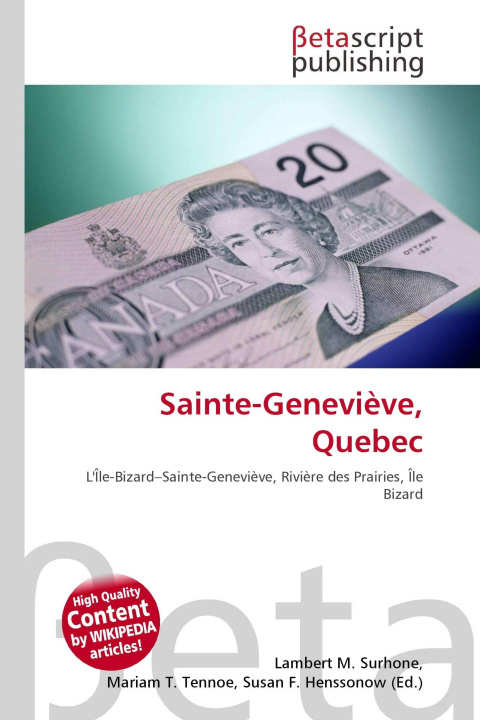 Kniha Sainte-Geneviève, Quebec Mariam T. Tennoe