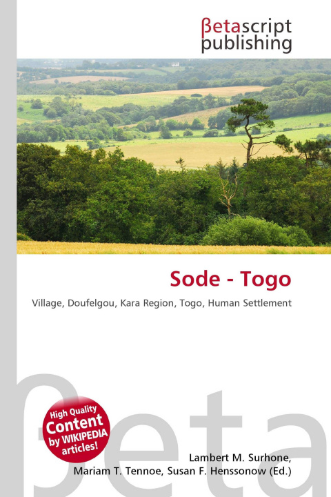 Kniha Sode - Togo Mariam T. Tennoe