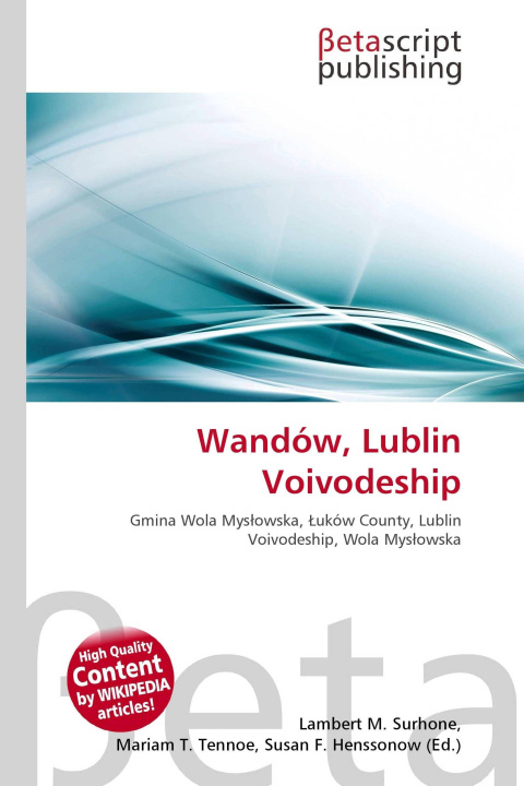 Knjiga Wandów, Lublin Voivodeship Mariam T. Tennoe