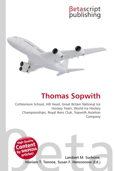 Knjiga Thomas Sopwith Mariam T. Tennoe