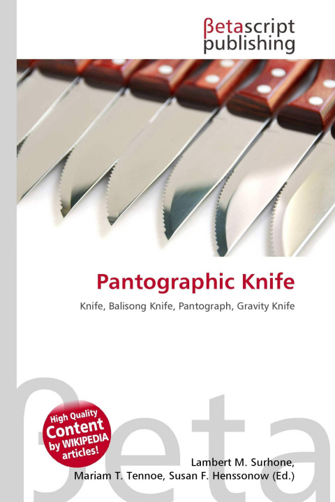 Knjiga Pantographic Knife Mariam T. Tennoe