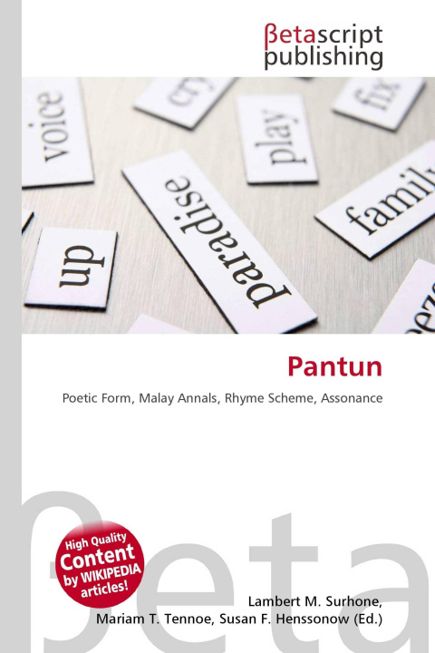 Kniha Pantun Mariam T. Tennoe