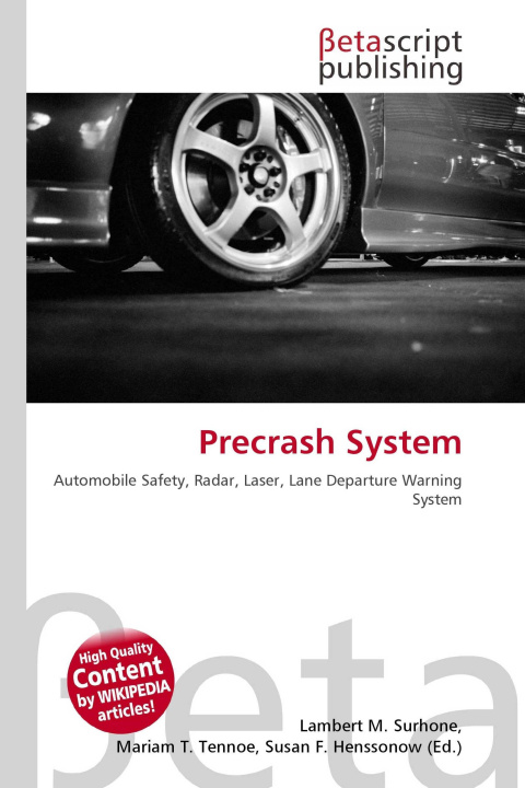 Kniha Precrash System Mariam T. Tennoe