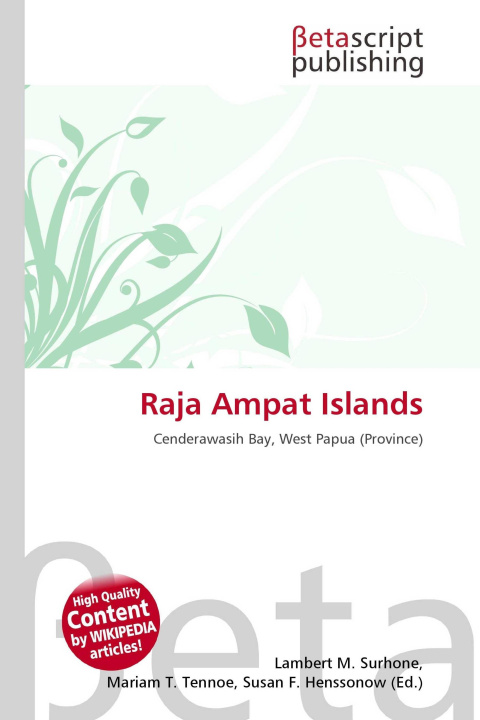 Kniha Raja Ampat Islands Mariam T. Tennoe