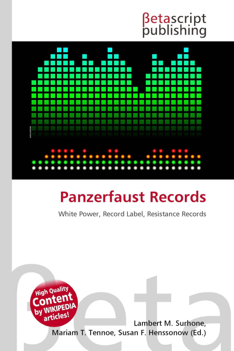 Kniha Panzerfaust Records Mariam T. Tennoe