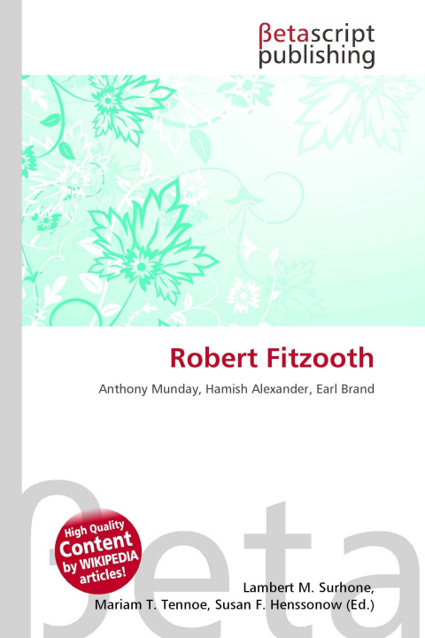 Knjiga Robert Fitzooth Mariam T. Tennoe