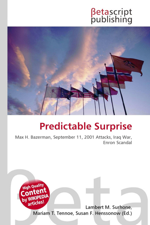 Kniha Predictable Surprise Mariam T. Tennoe