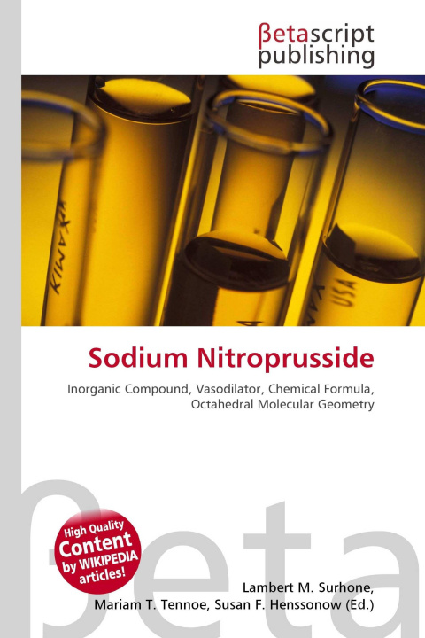 Knjiga Sodium Nitroprusside Mariam T. Tennoe