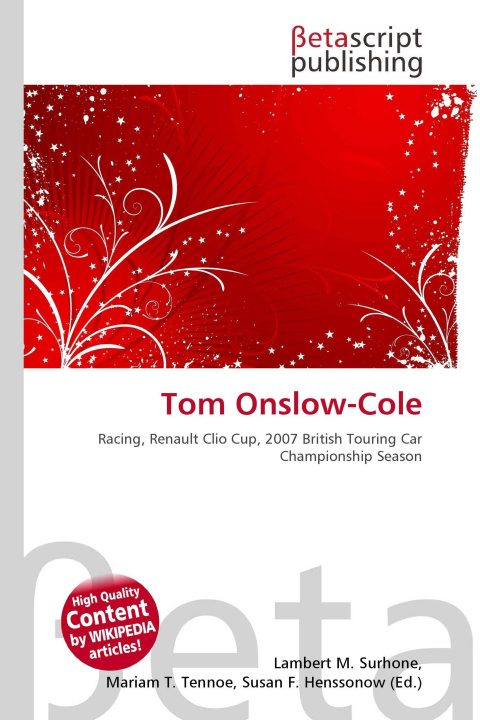 Knjiga Tom Onslow-Cole Mariam T. Tennoe