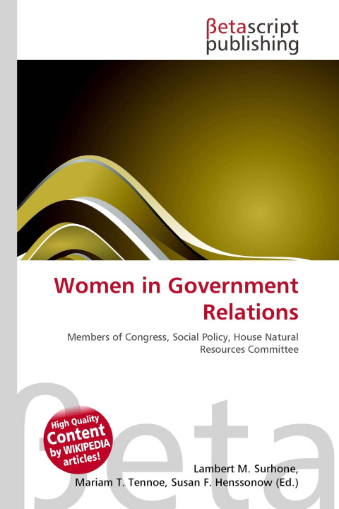 Kniha Women in Government Relations Mariam T. Tennoe