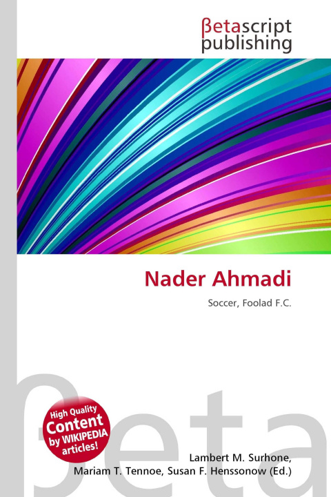 Kniha Nader Ahmadi Mariam T. Tennoe