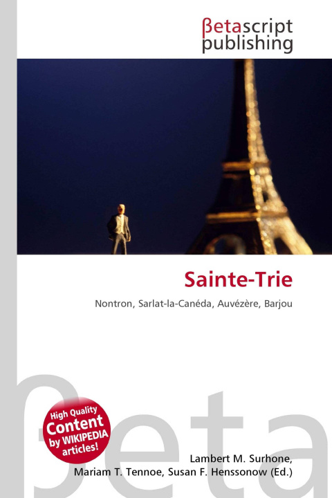 Kniha Sainte-Trie Mariam T. Tennoe