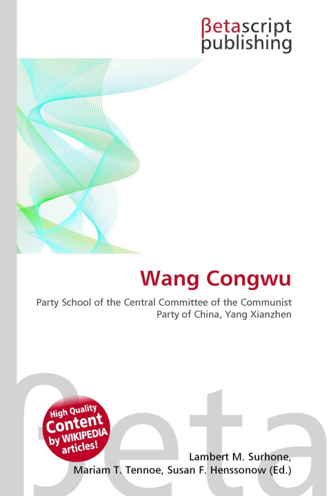 Kniha Wang Congwu Mariam T. Tennoe