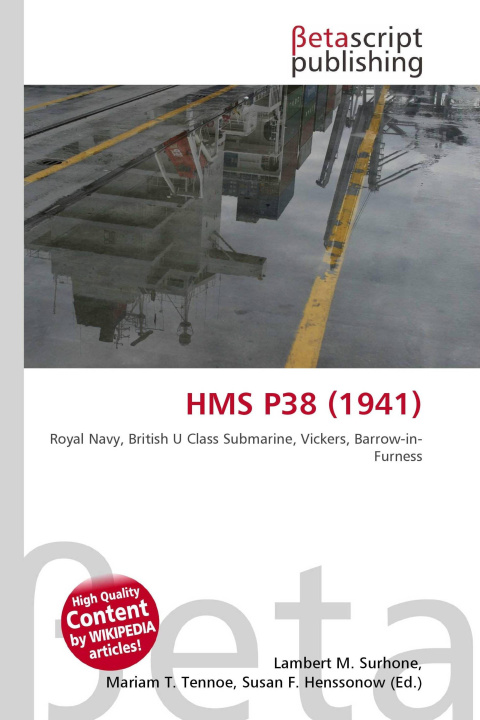 Könyv HMS P38 (1941) Mariam T. Tennoe