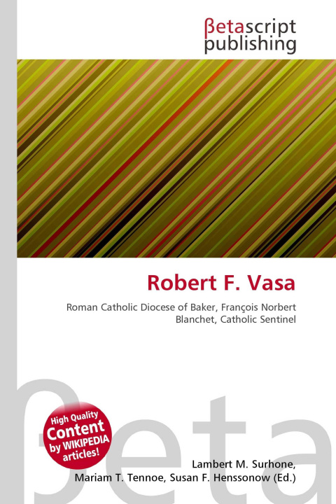 Kniha Robert F. Vasa Mariam T. Tennoe