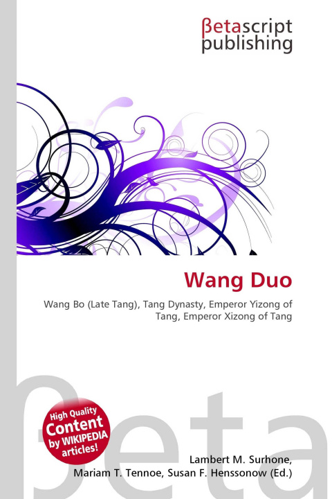 Kniha Wang Duo Mariam T. Tennoe