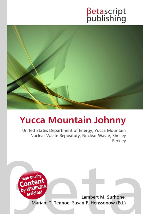 Kniha Yucca Mountain Johnny Mariam T. Tennoe