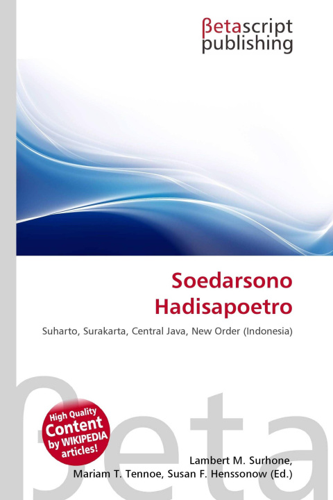 Kniha Soedarsono Hadisapoetro Mariam T. Tennoe