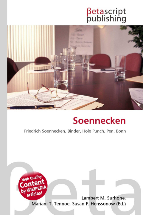 Kniha Soennecken Mariam T. Tennoe