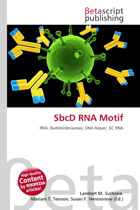 Kniha SbcD RNA Motif Mariam T. Tennoe