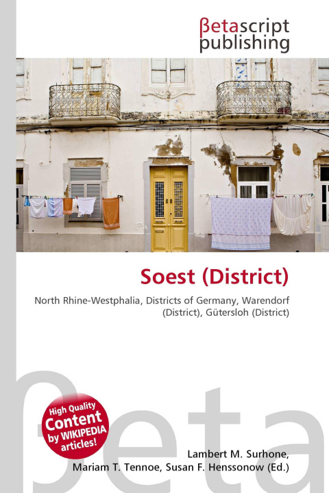 Kniha Soest (District) Mariam T. Tennoe