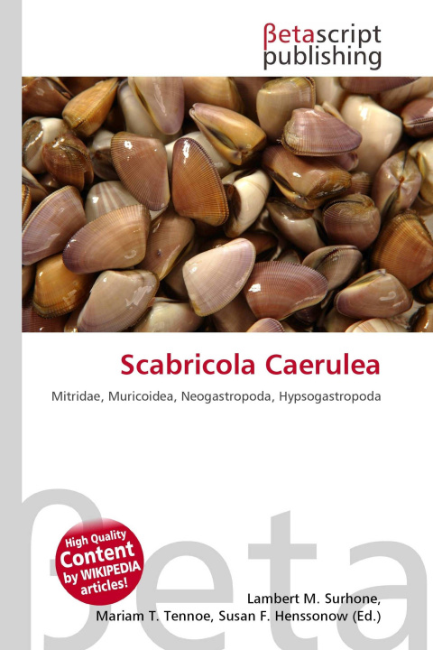 Kniha Scabricola Caerulea Mariam T. Tennoe