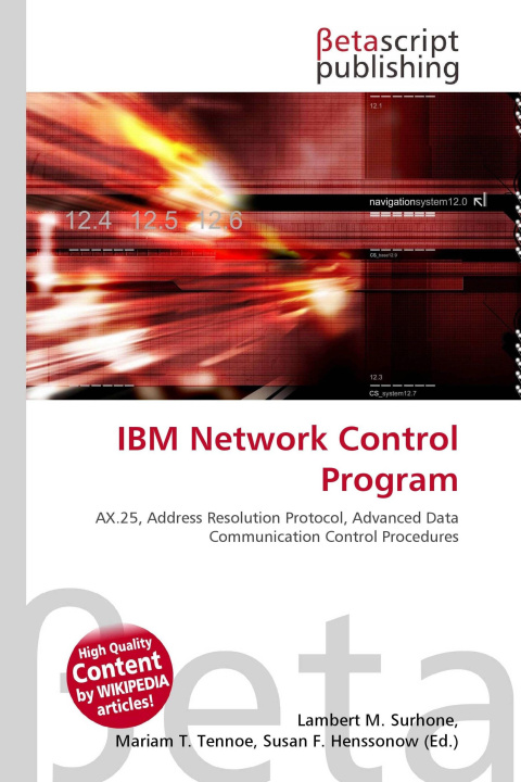 Könyv IBM Network Control Program Mariam T. Tennoe