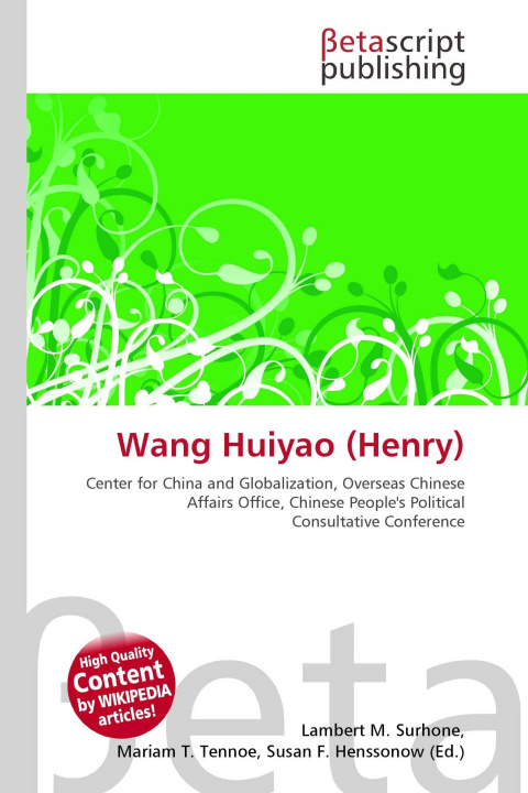 Kniha Wang Huiyao (Henry) Mariam T. Tennoe