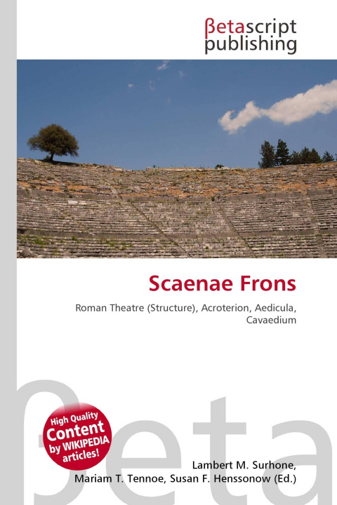 Kniha Scaenae Frons Mariam T. Tennoe