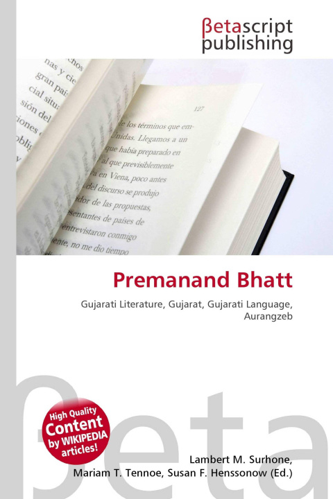 Kniha Premanand Bhatt Mariam T. Tennoe