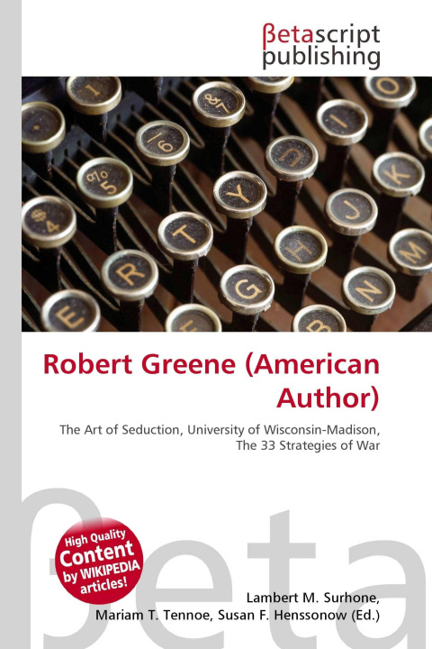 Kniha Robert Greene (American Author) Mariam T. Tennoe