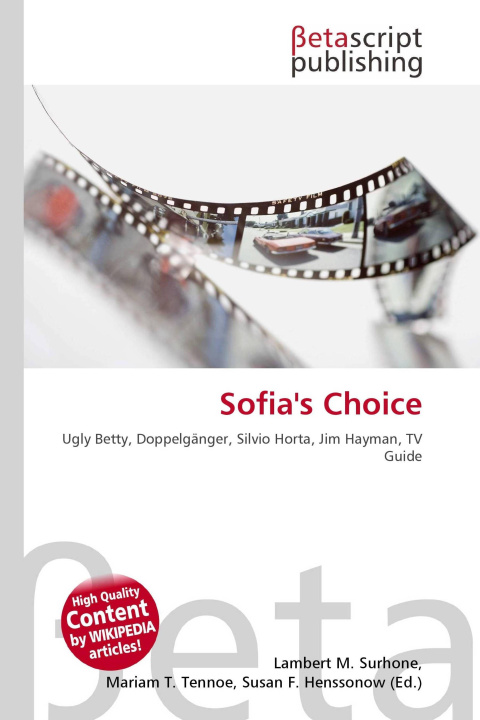 Knjiga Sofia's Choice Mariam T. Tennoe