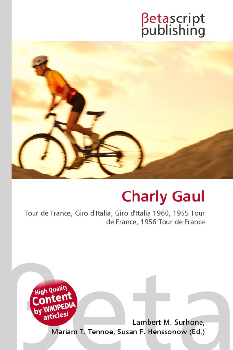 Kniha Charly Gaul Mariam T. Tennoe