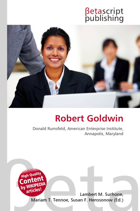 Könyv Robert Goldwin Mariam T. Tennoe