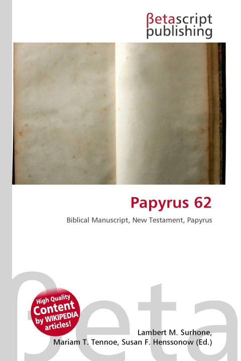 Kniha Papyrus 62 Mariam T. Tennoe
