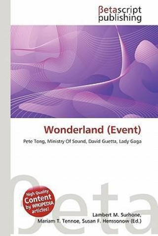Knjiga Wonderland (Event) Mariam T. Tennoe