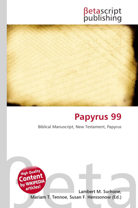 Kniha Papyrus 99 Mariam T. Tennoe