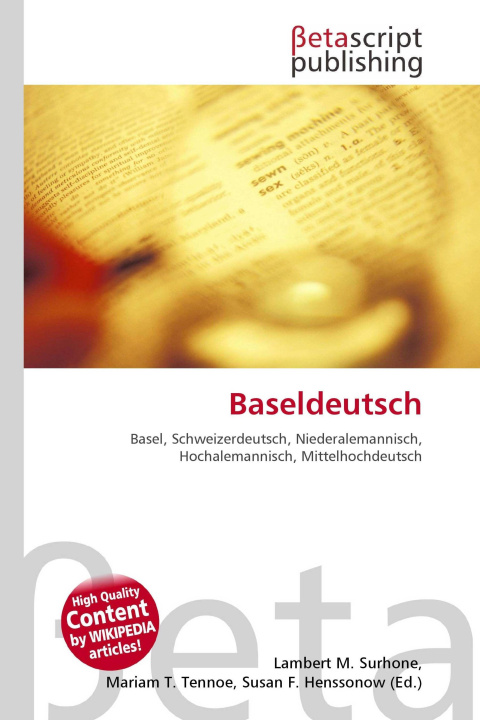 Kniha Baseldeutsch Mariam T. Tennoe
