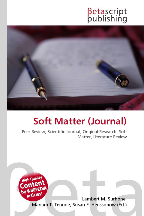 Kniha Soft Matter (Journal) Mariam T. Tennoe