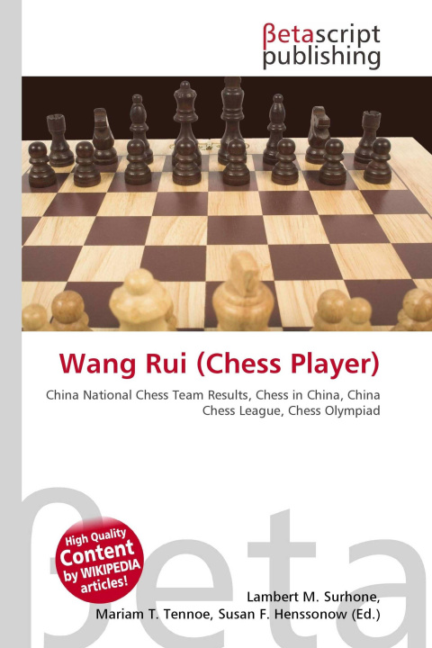 Kniha Wang Rui (Chess Player) Mariam T. Tennoe