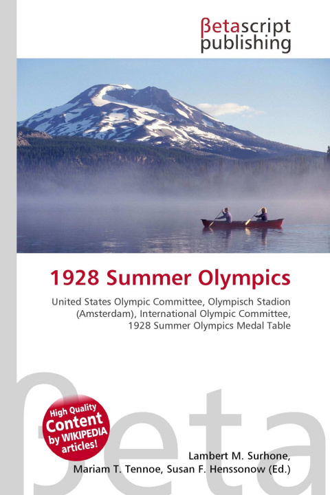 Kniha 1928 Summer Olympics Mariam T. Tennoe