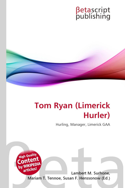 Kniha Tom Ryan (Limerick Hurler) Mariam T. Tennoe