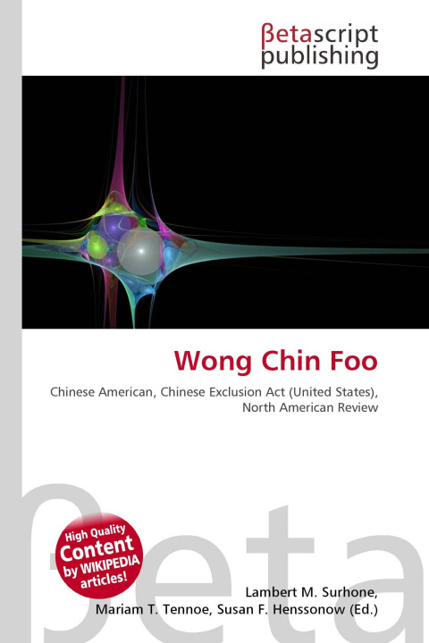 Kniha Wong Chin Foo Mariam T. Tennoe