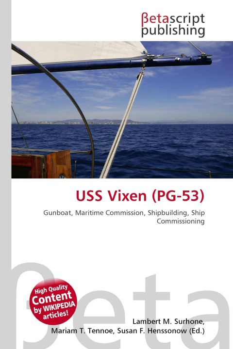 Kniha USS Vixen (PG-53) Mariam T. Tennoe