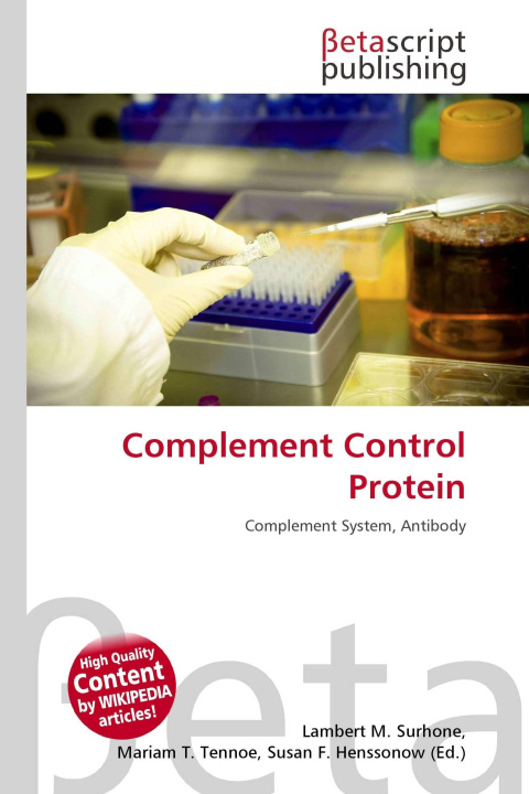 Knjiga Complement Control Protein Mariam T. Tennoe