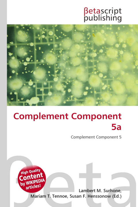 Knjiga Complement Component 5a Mariam T. Tennoe