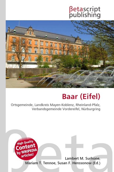 Kniha Baar (Eifel) Mariam T. Tennoe